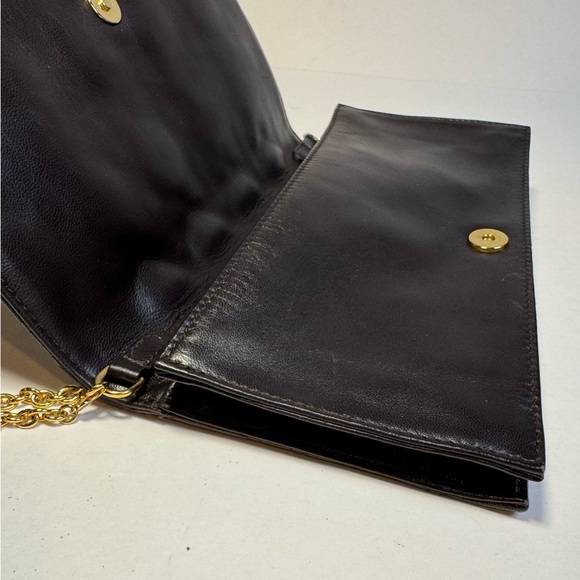 Lady Dior Black Quilted Leather Cannage Crossbody purse with Gold Chain - Picture 10 of 14